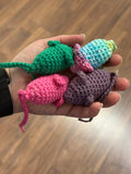 Crochet Catnip Mice