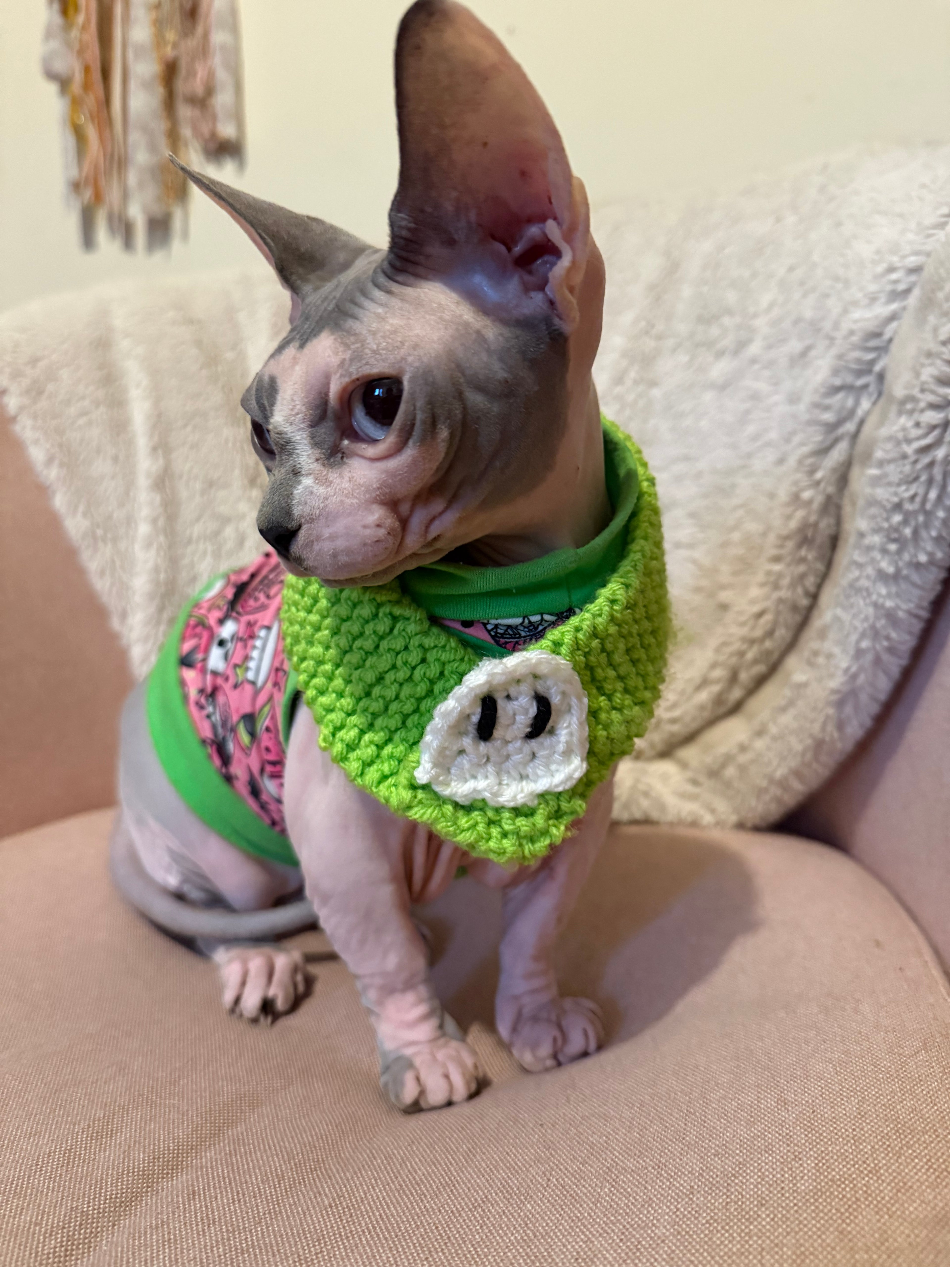 Summerween Ghost Scarf