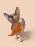Orange Crocheted Bandit